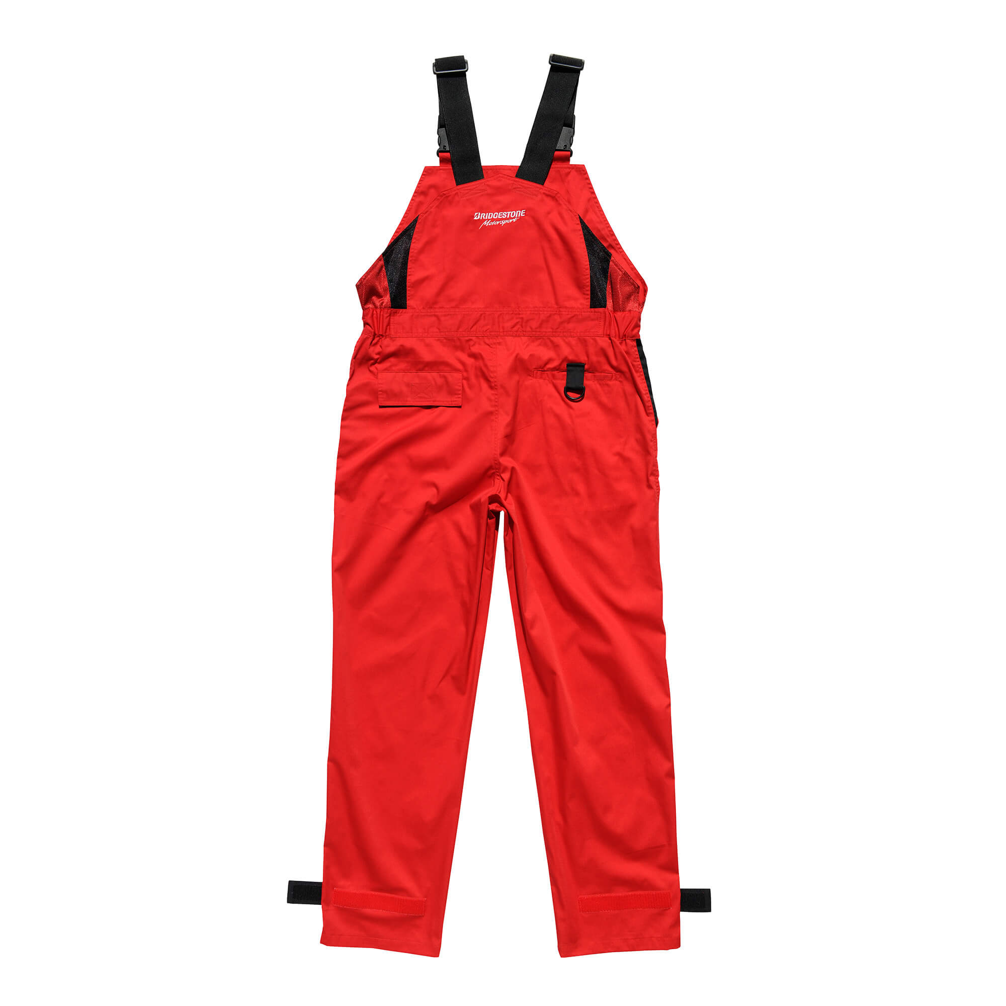 BRIDGESTONE Motorsport サロペット LL RED 作業服 - パンツ